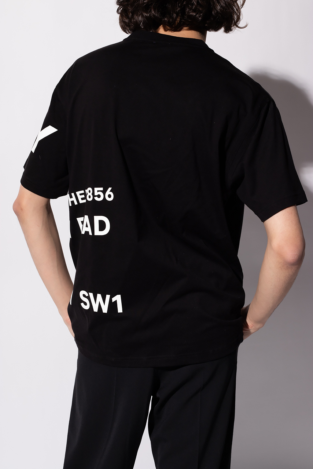 Black T-shirt with logo Burberry - Vitkac Canada